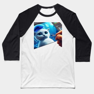 Smurf cat meme Baseball T-Shirt